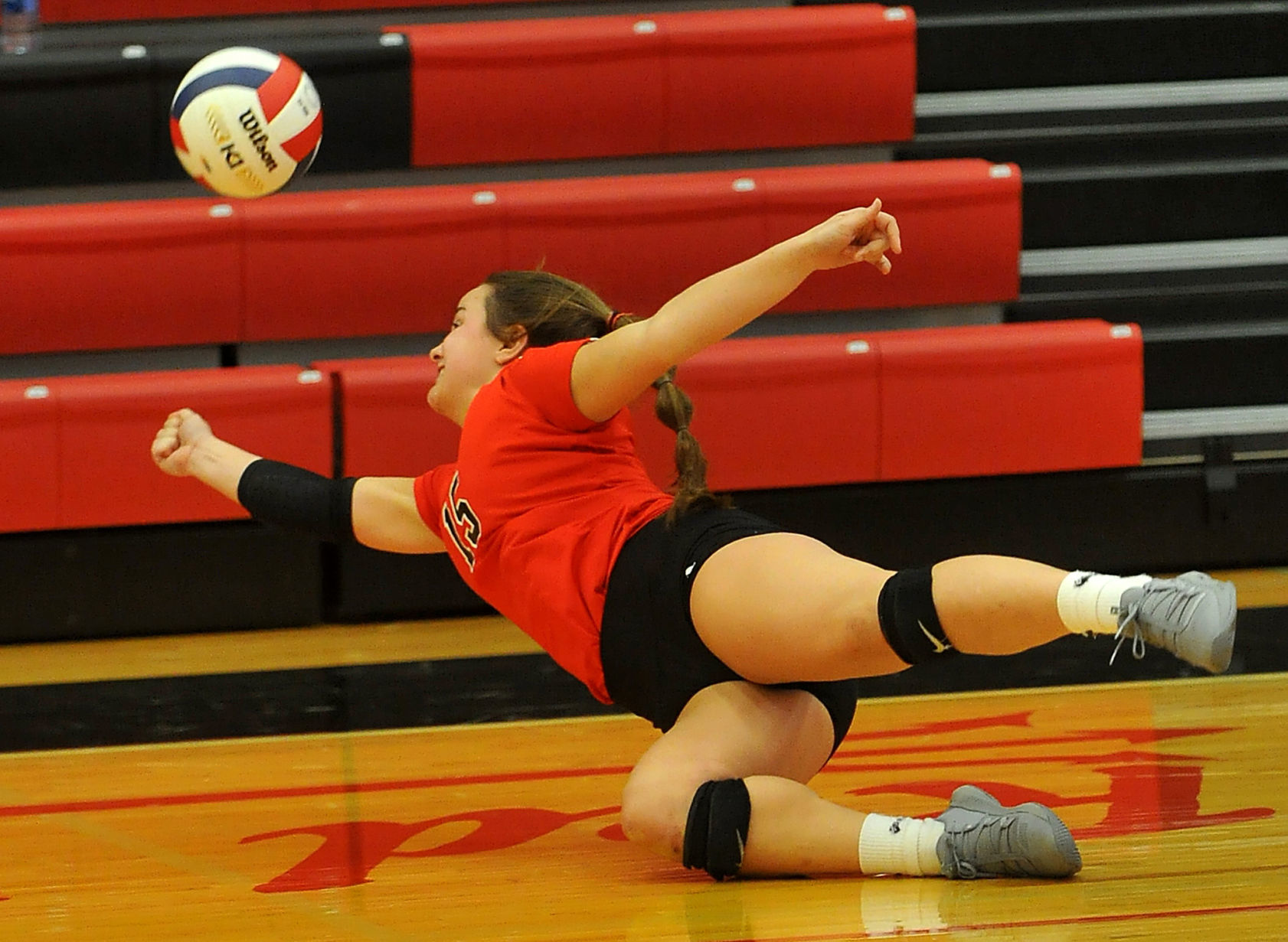 Orion vs El Paso Sectional volleyball tournament